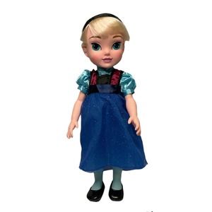 Disney Frozen Elsa Toddler 16" Vinyl Toy Doll with Outfit